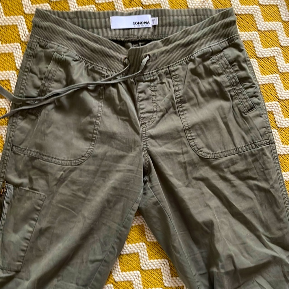 Army green Sonoma pants